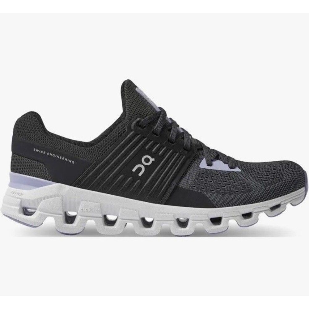 On Cloudswift Running Magnet Lavender US/8.5 EU/40 Black Gray Helion CloudTec